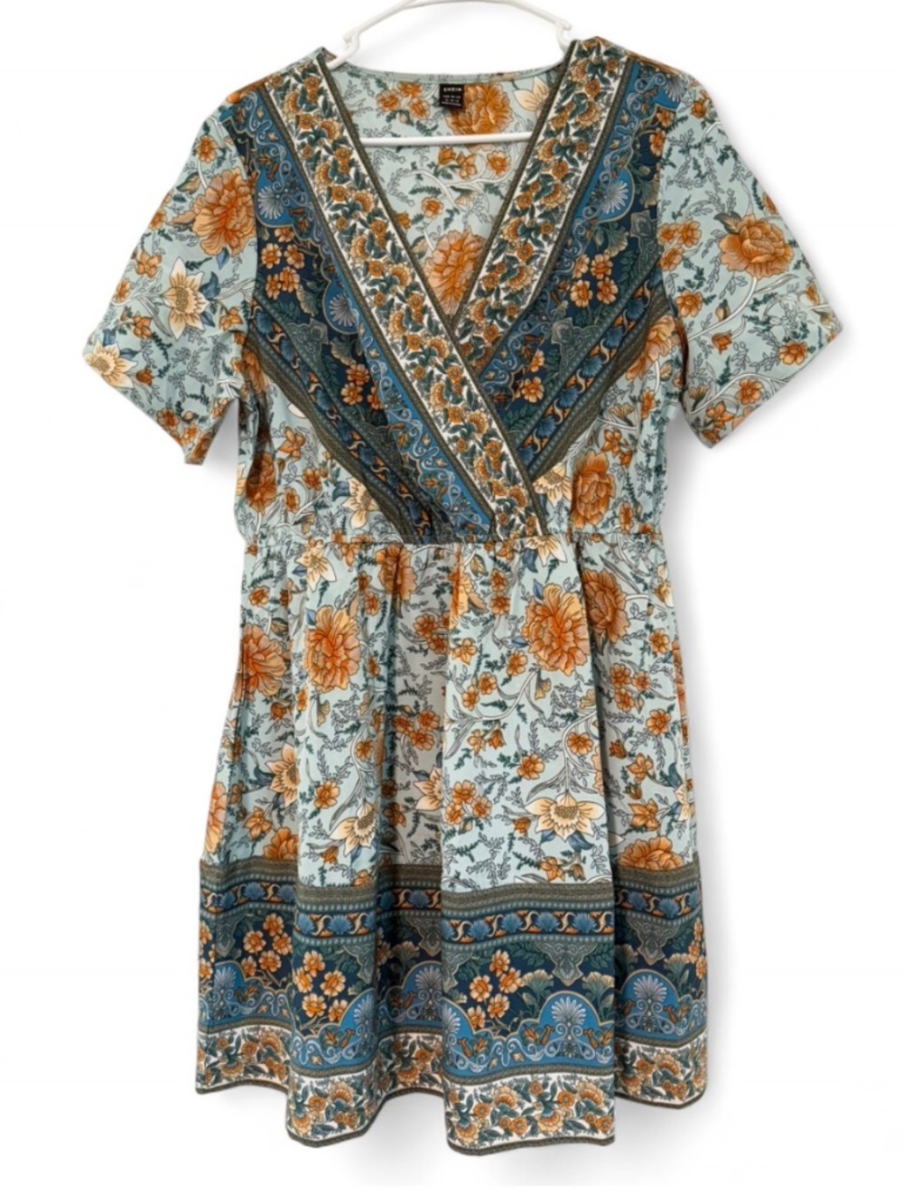 Boho inspired mini dress